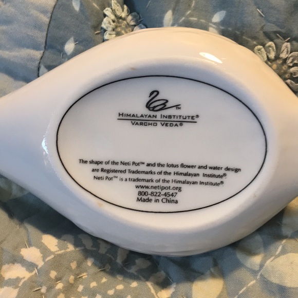 Ceramic Neti Pot - Picture 2 of 3